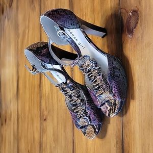 Madden Girl 4in Colorful open toe sandal